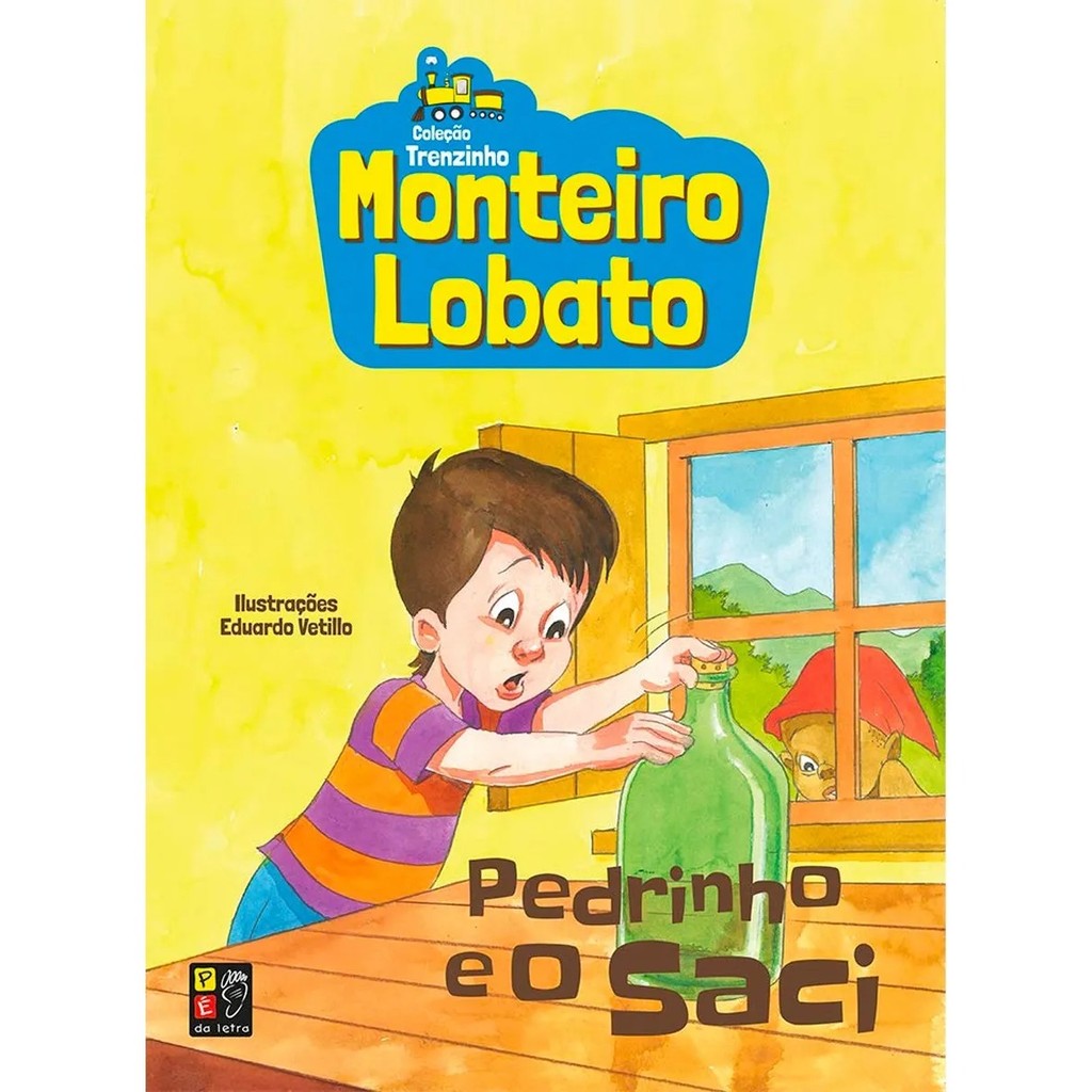 Pedrinho e o Saci | Monteiro Lobato em Oferta na Shopee