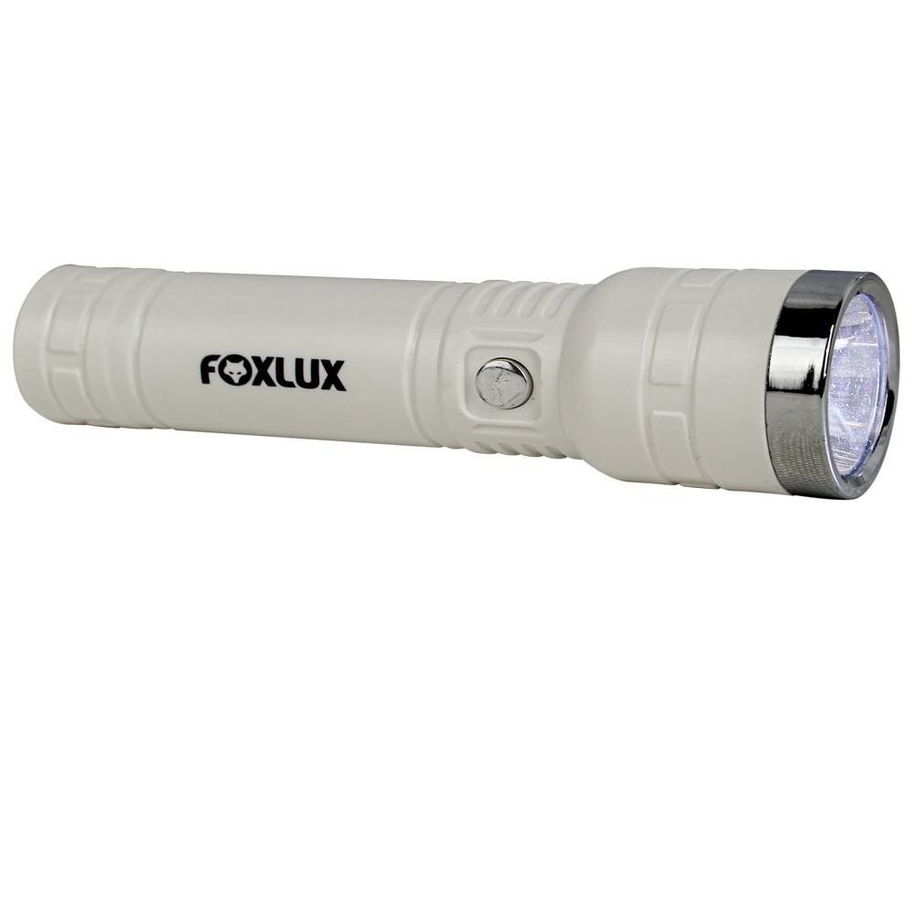 Mini Lanterna Foxlux Recarregável LED com Zoom Ajustável e Potente para Emergências em Oferta na Shopee