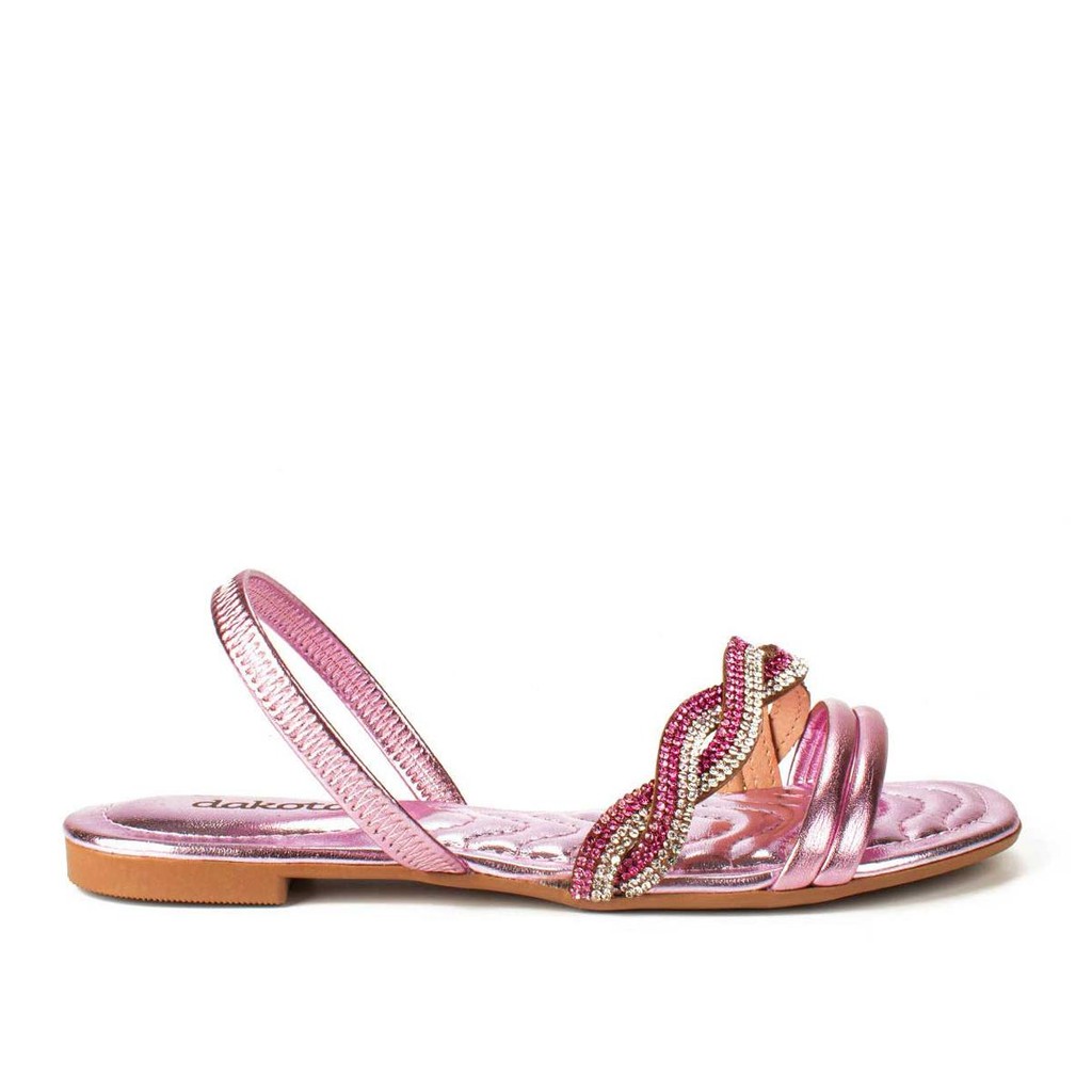 Sandália Dakota Rasteira Metalizado Y1071