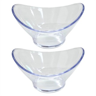 Kit 2 Bowl Acrílico Alimentos Petisco 600ml Transparente em Oferta na Shopee