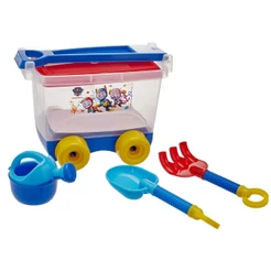 Carrinho De Praia Patrulha Canina C/Acessórios 83431 - FUN