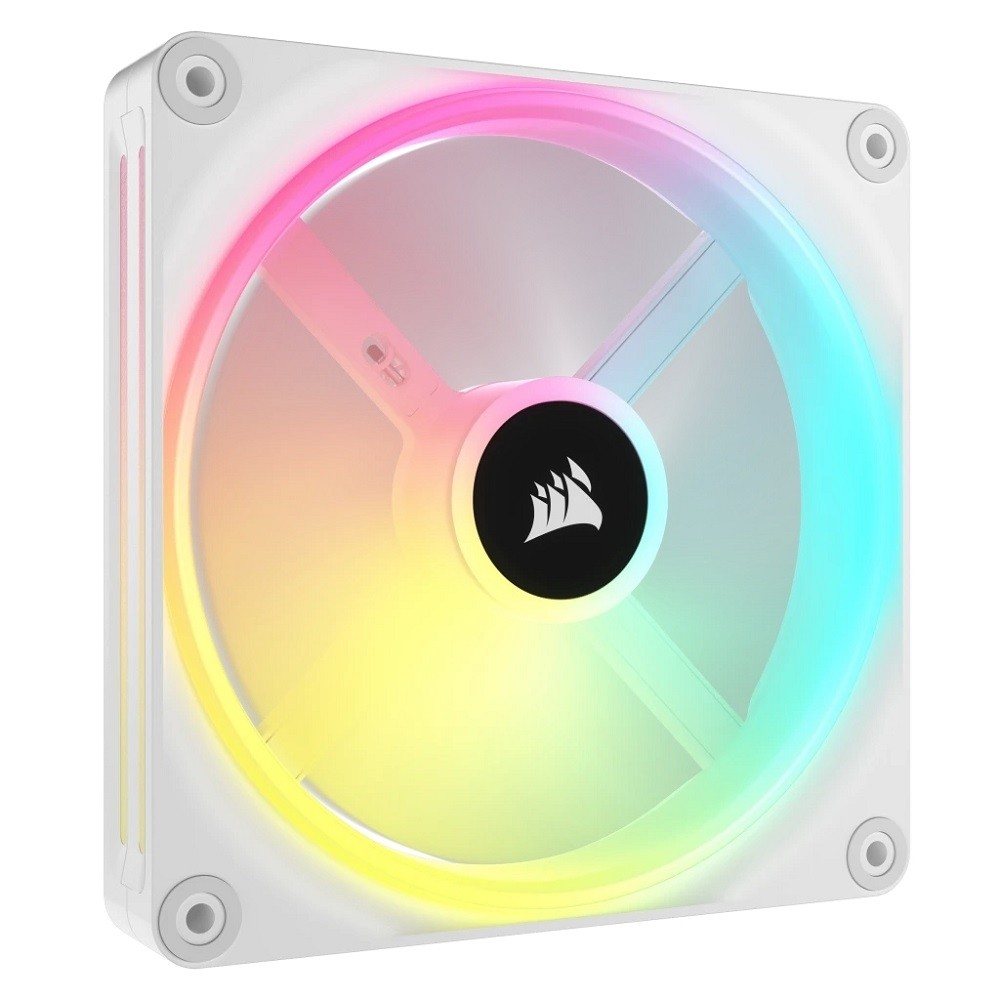 Cooler FAN Corsair iCUE QX140 RGB WHITE140m Magnetic Single em Oferta na Shopee