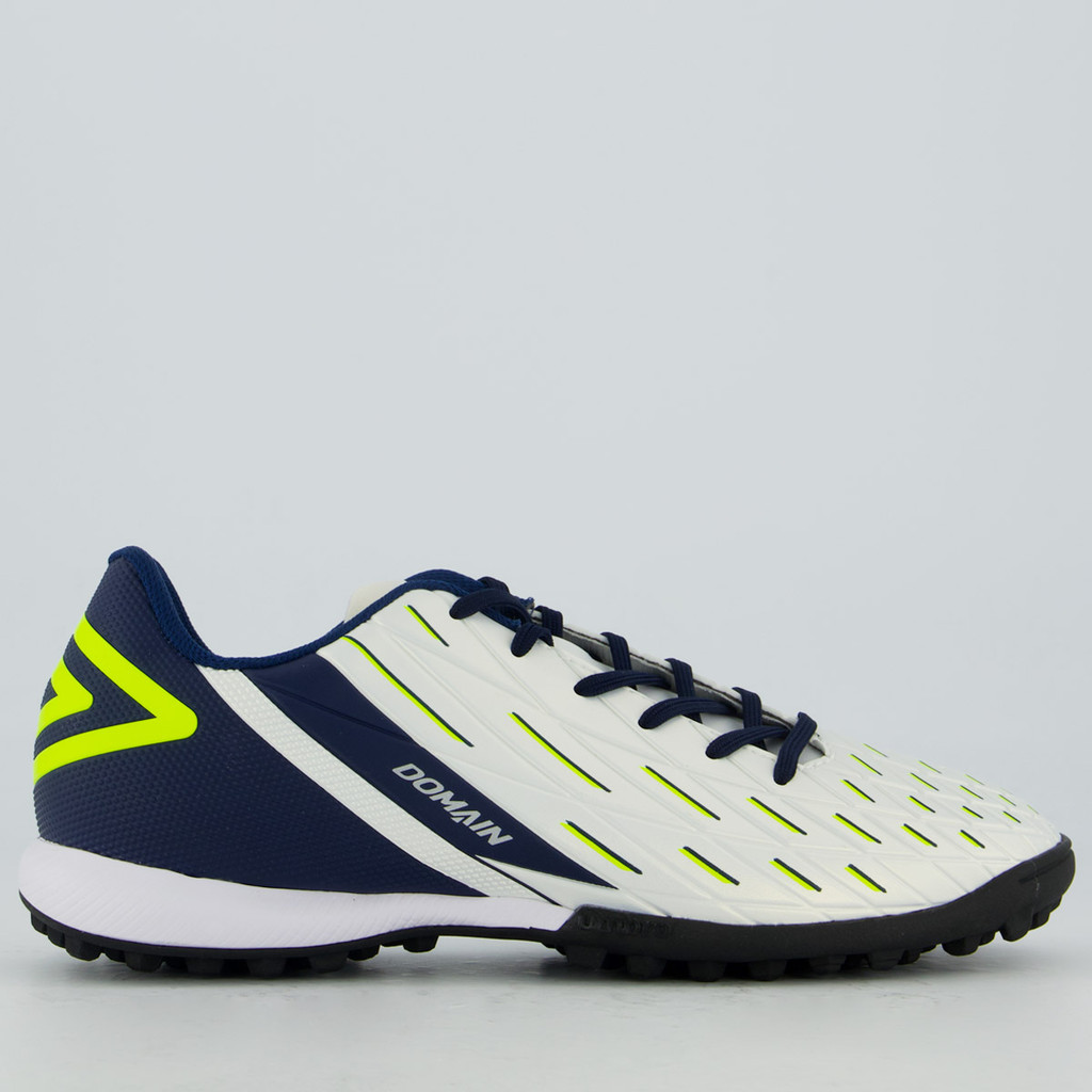 Chuteira Umbro Domain Society Branca em Oferta na Shopee