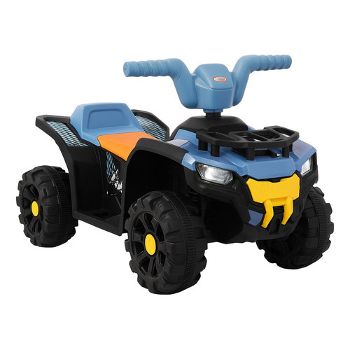 Quadriciclo Elétrico 6v Infantil UniToys Adventure Cor Azul E Verde Andadores Infantil Com Carregador Completo Kids