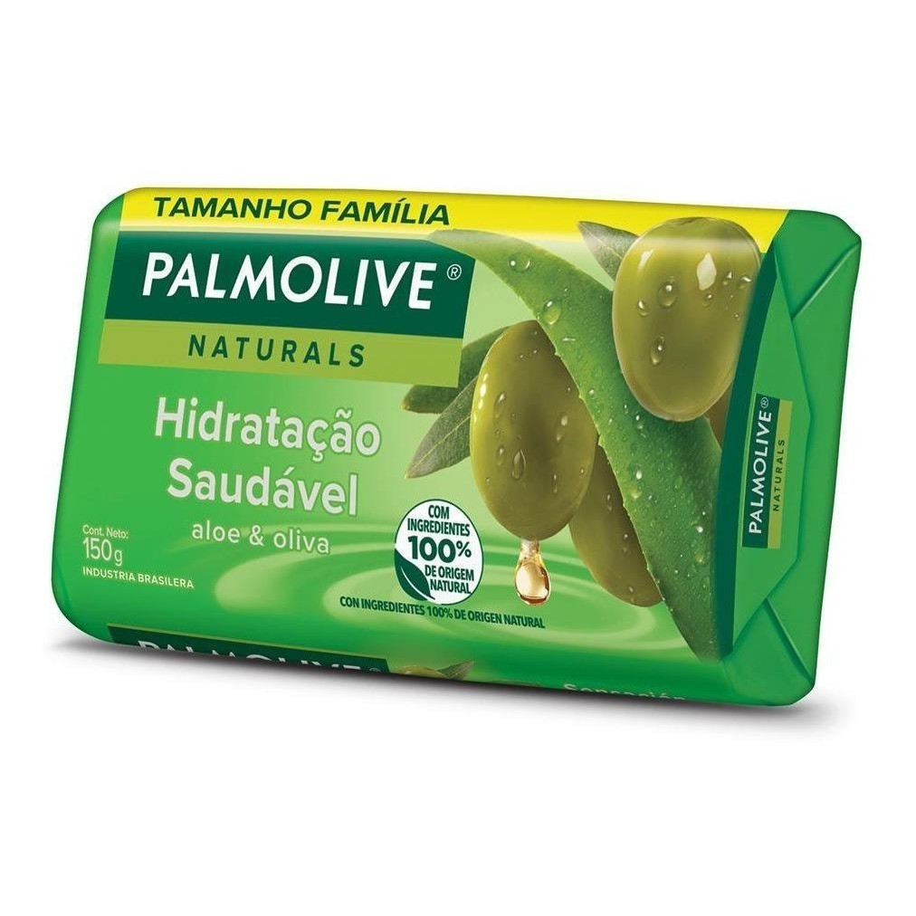 Kit C/ 2 Palmolive Sabonete Em Barra Naturals Hidratacao Saudavel 150g