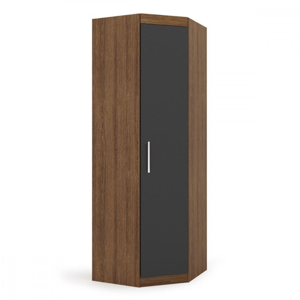 Guarda Roupa Genova Módulo Canto Ipe Wood Com Grafite Batrol Ipe Wood Com Grafite em Oferta na Shopee