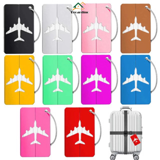 Kit 10 Tags De Mala Bagagem Etiqueta Identificador Seguro Alumínio Resistente em Oferta na Shopee