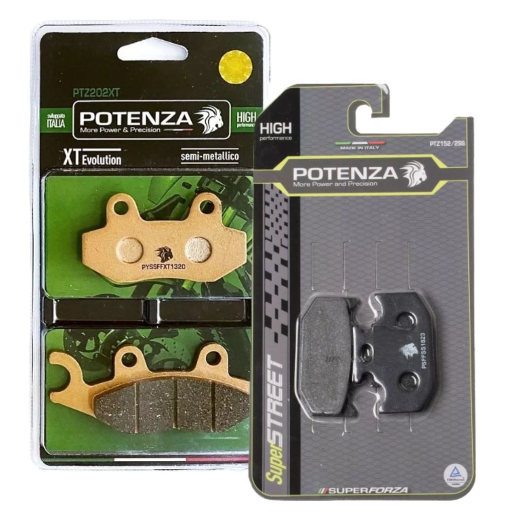 Kit Pastilhas de Freio Lander 250 / Teneré 250 2006-2015 Potenza em Oferta na Shopee