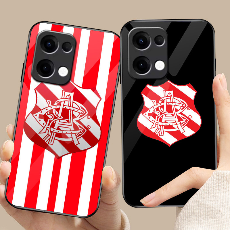 Bangu Atlético Clube 01 Capa De Telefone De Vidro Para Oppo A54 A74 4G A79 5G A94 A3X Reno 11 12 13 11F 12F 13F 10 8