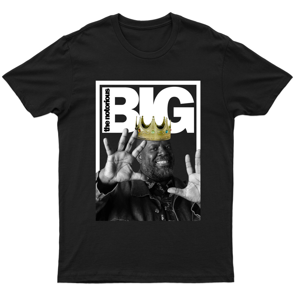 Camiseta Humor Masculina Estilo Casual StreetWear Meme Péricles The Notorious B.I.G. Camisa