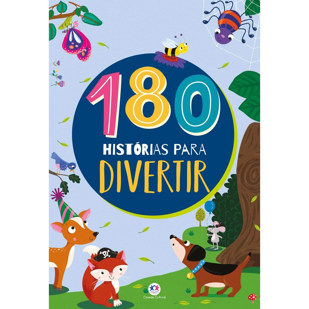 180 histórias para divertir em Oferta na Shopee