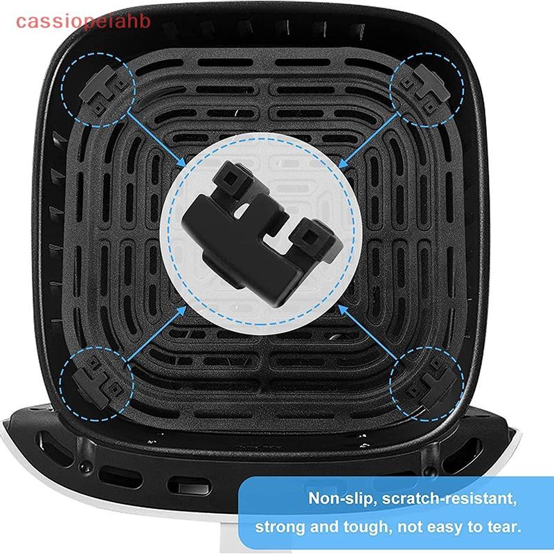 (cassiopeiahb) 4 Peças Amortecedores De Borracha Para Fritadeira De Ar , De Caixa De Silicone Conjuntos De Utensílios De em Oferta na Shopee