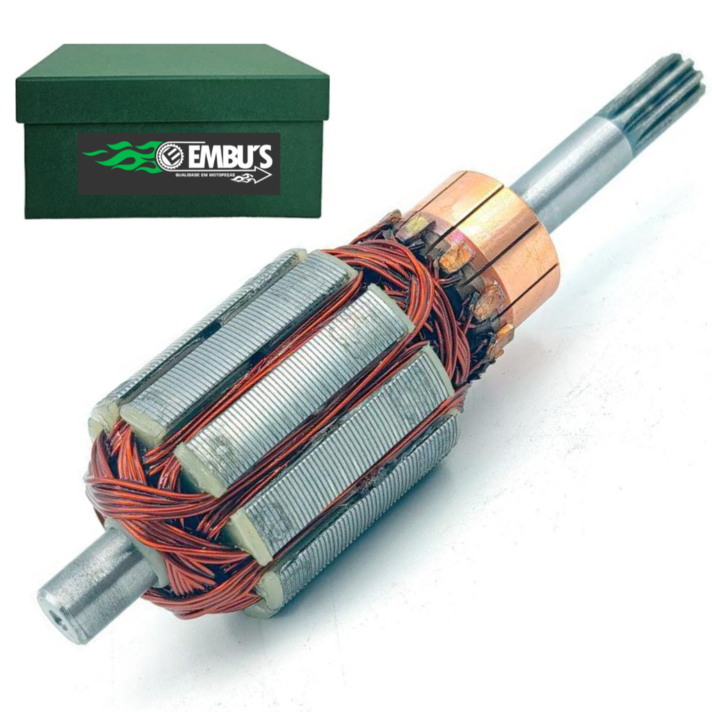 Induzido motor de Partida - Biz 110i 2016 a 2022
