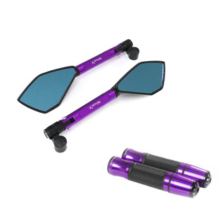 Kit Retrovisor Manopla Esportivo Ninja 300r 250r Cbr250 R3 GSX R750 em Oferta na Shopee