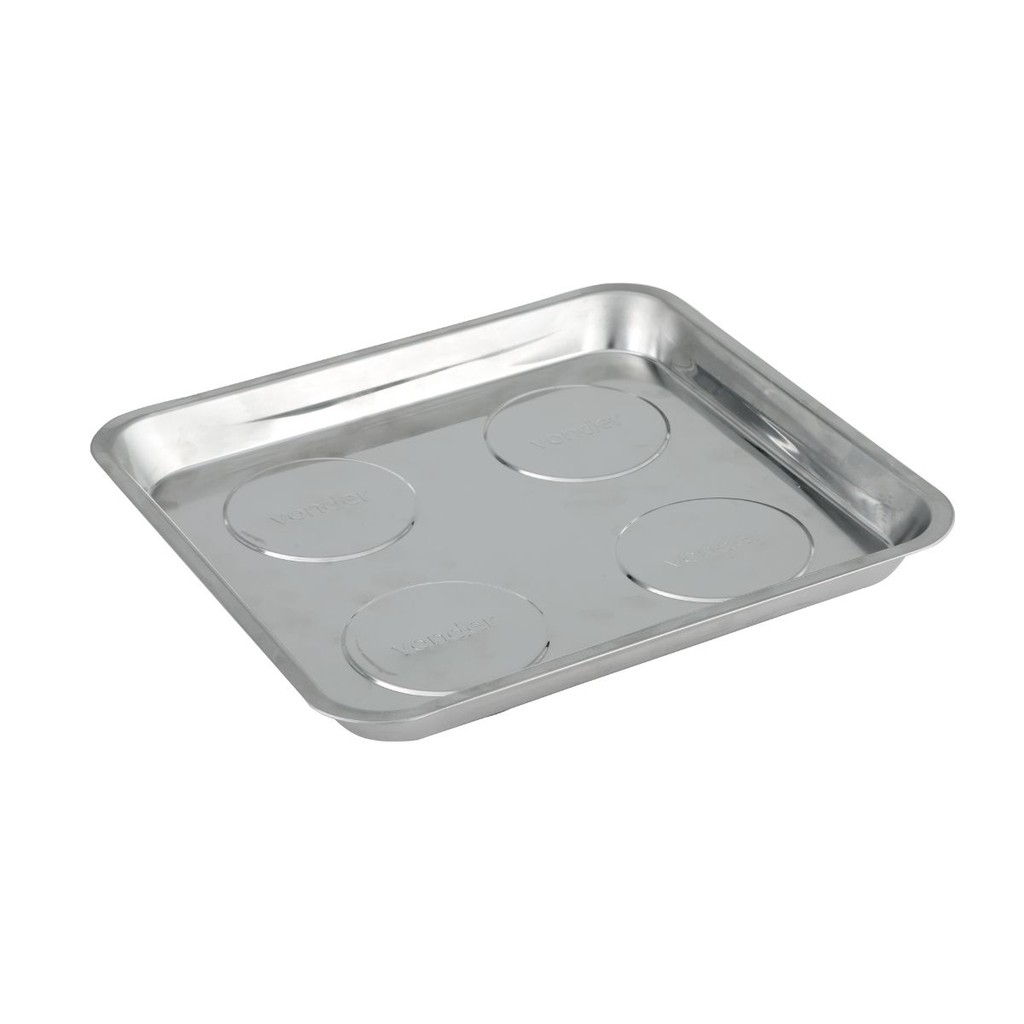 Bandeja magnética retangular inox 270mmx292mm VONDER - Home & Living