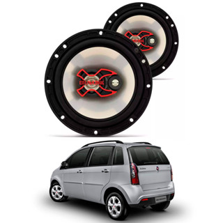 4 Alto Falantes 6" Polegadas 100W RMS Triaxial B3x60x Fiat Idea 2006 até 2016 - Bravox em Oferta na Shopee