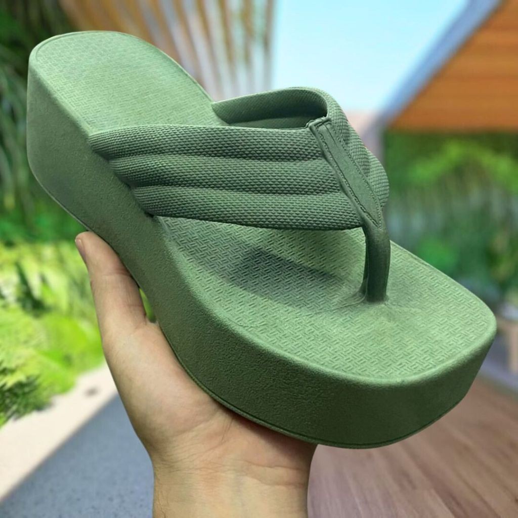 Tamanco Delta Nuvem Feminino Plataforma Blogueiras em Oferta na Shopee