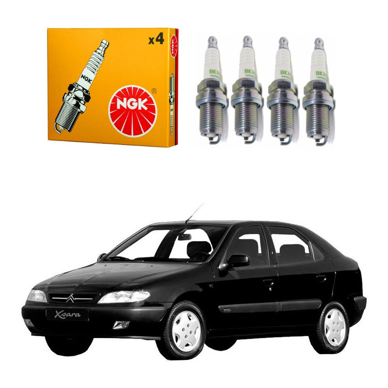 Jogo Velas Ngk Xsara 1.8 8v 16v 1998 A 1999