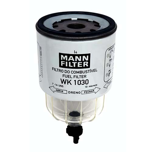 FILTRO SEPARADOR AGUA/DIESEL VW 7100 FORD F12000 - MANN WK1030