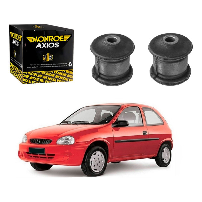 Par Bucha Bandeja Dianteira Corsa 1.0 1.4 1.6 1994 A 2002 - Spare Parts and Accessories for Vehicles