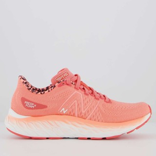Tênis New Balance Fresh Foam X Evoz V3 Feminino Coral em Oferta na Shopee