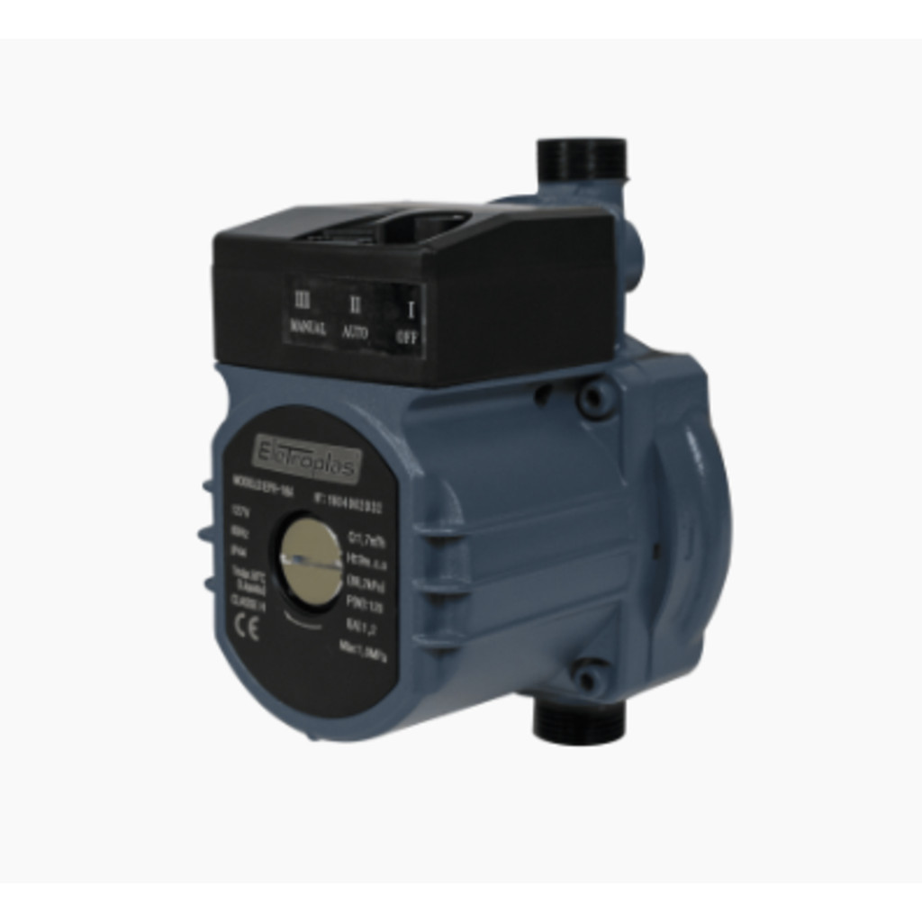 Motobomba Pressurizadora Monofásica EPR-18A-1 120W 220V 60Hz Vazão Máxima 1800L - Eletroplas