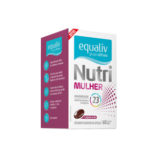 Nutri Mulher - 60 Capsulas - Equaliv em Oferta na Shopee