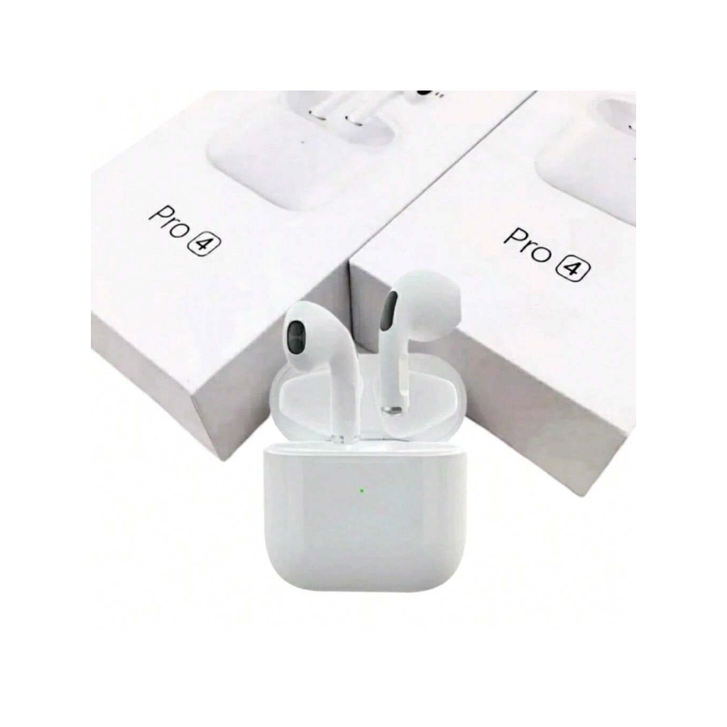 Fone De Ouvido Bluetooth Sem Fio PRO 4 Tws Com Microfone - PRO 4