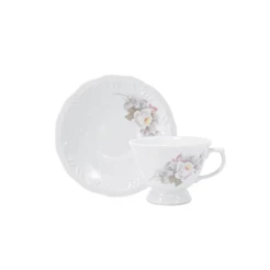 Xícara Café Com Pires 70ml Eterna Porcelana Schmidt
