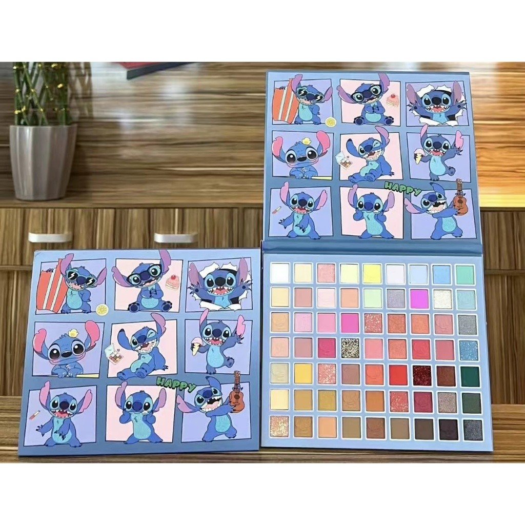 Conjunto de maquiagem Stitch Kids 29 em 1 e Stitch 42cores e Stitch 54cores em Oferta na Shopee