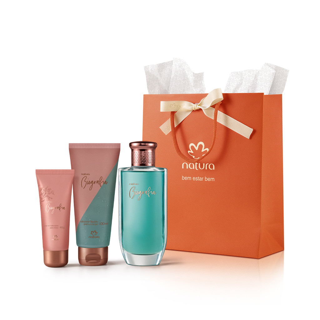 Kit Natura Biografia Feminino (3 Produtos)