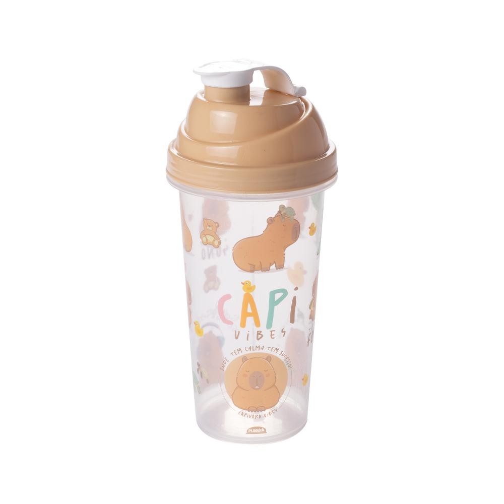 Shakeira Capivara Garrafa 580 ml Plástico Fun Plasútil em Oferta na Shopee