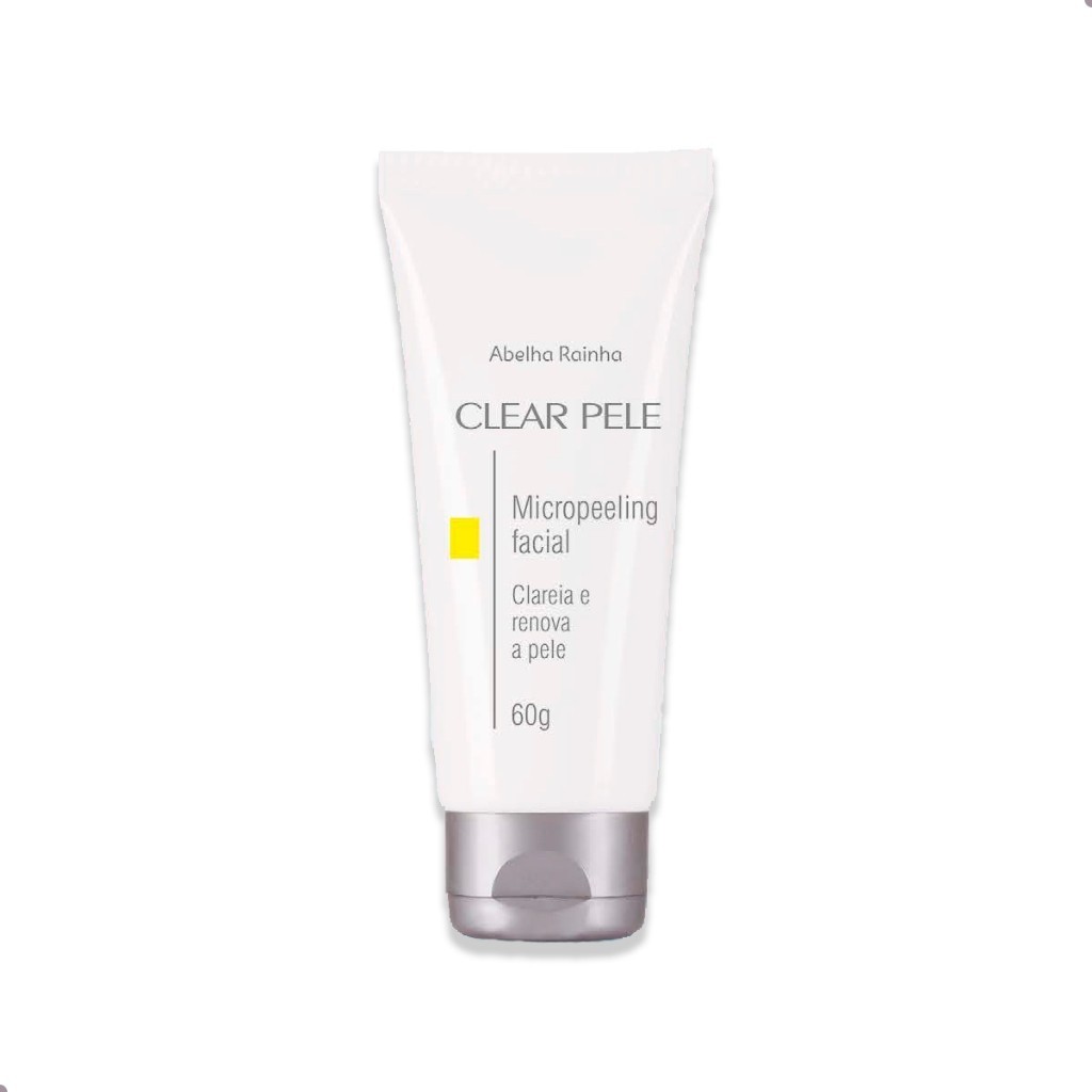 Micropeeling Facial Abelha Rainha 60g Clareia Renova Clear Pele
