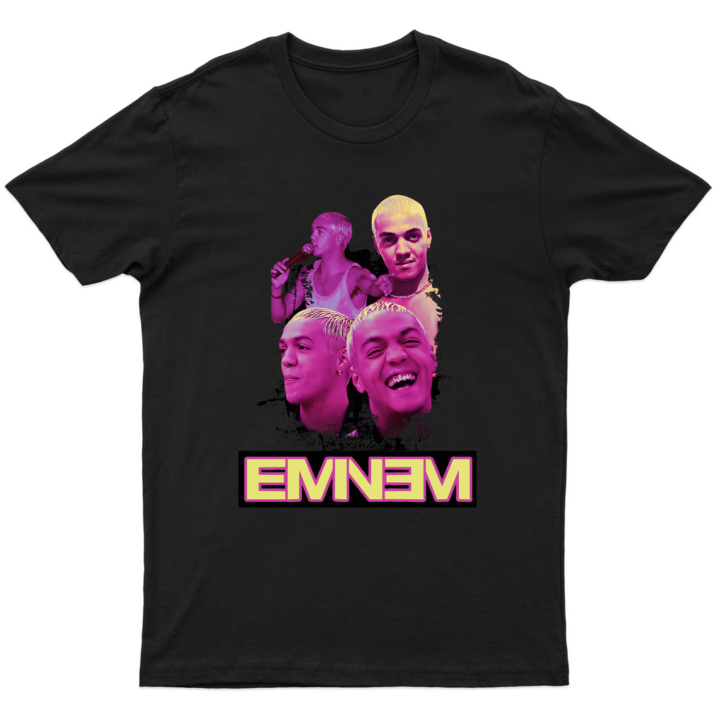 Camiseta Meme Estilo Rap Pagode Samba Casual Meme Belo Eminem Bootleg  Camisa  Algodão Fio 30.1