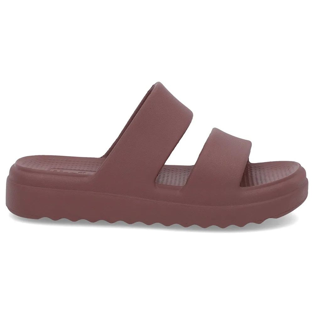 Chinelo Slide Feminino Poofy Mocca Usaflex AN32001
