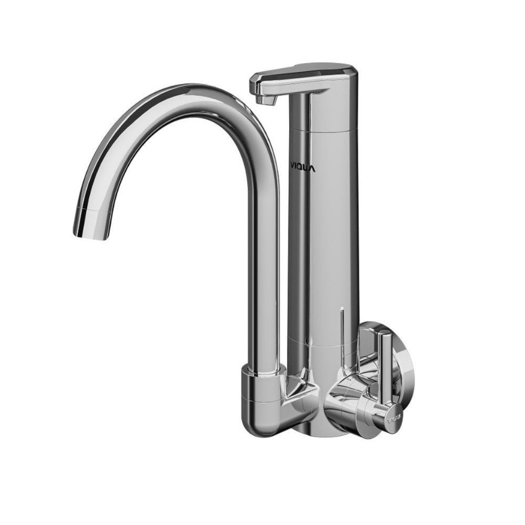 Torneira Parede Bica Móvel Purificador Lagune Vitalité Cromado - Viqua em Oferta na Shopee