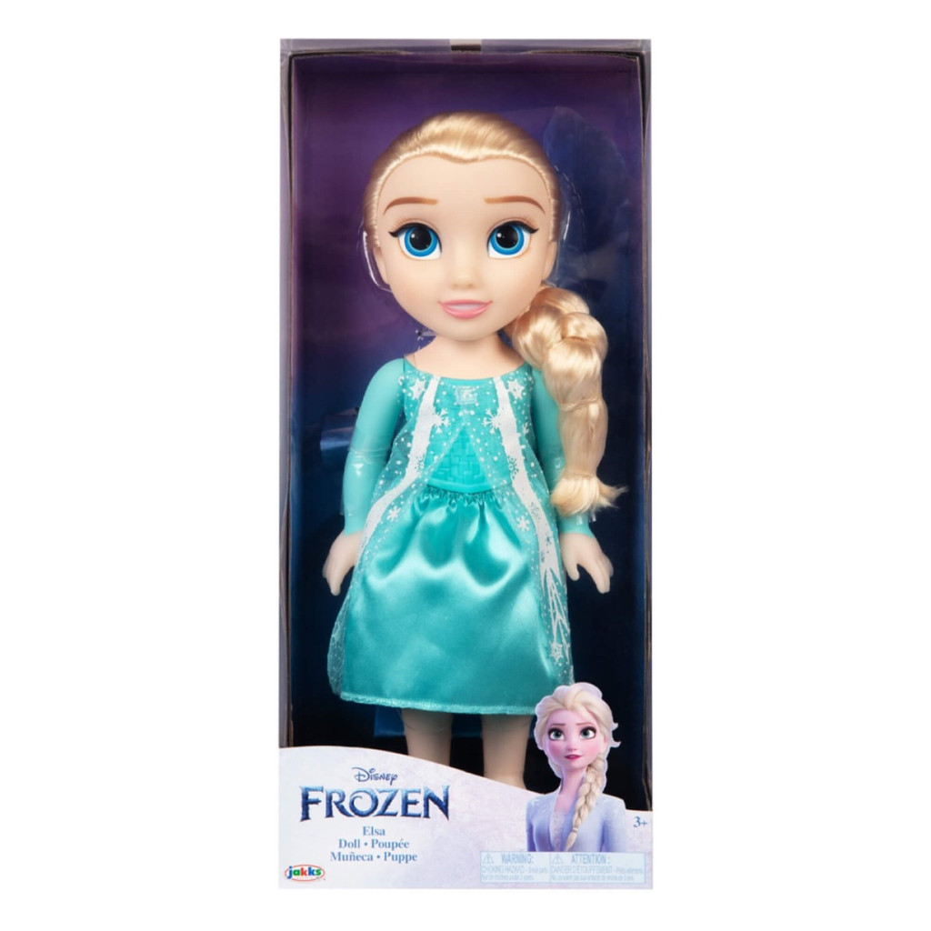 Boneca Infantil Articulada Toddler Frozen Elsa 38cm Multikids - BR2210 em Oferta na Shopee