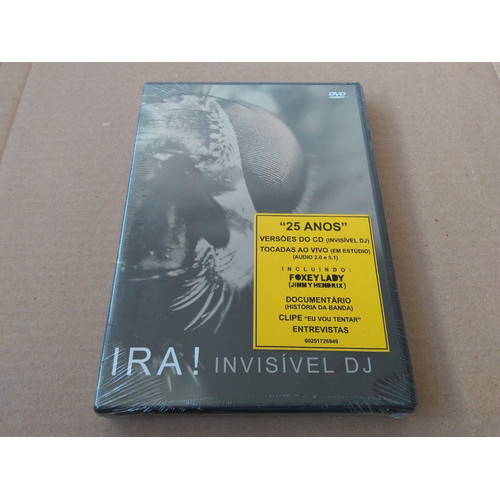 Dvd Ira - Invisible Dj ( Lacrado)