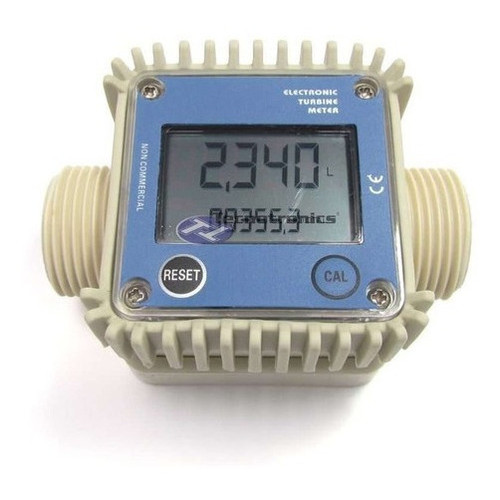Medidor Digital K24 Fluxo Água Diesel Alcool Produto Químico