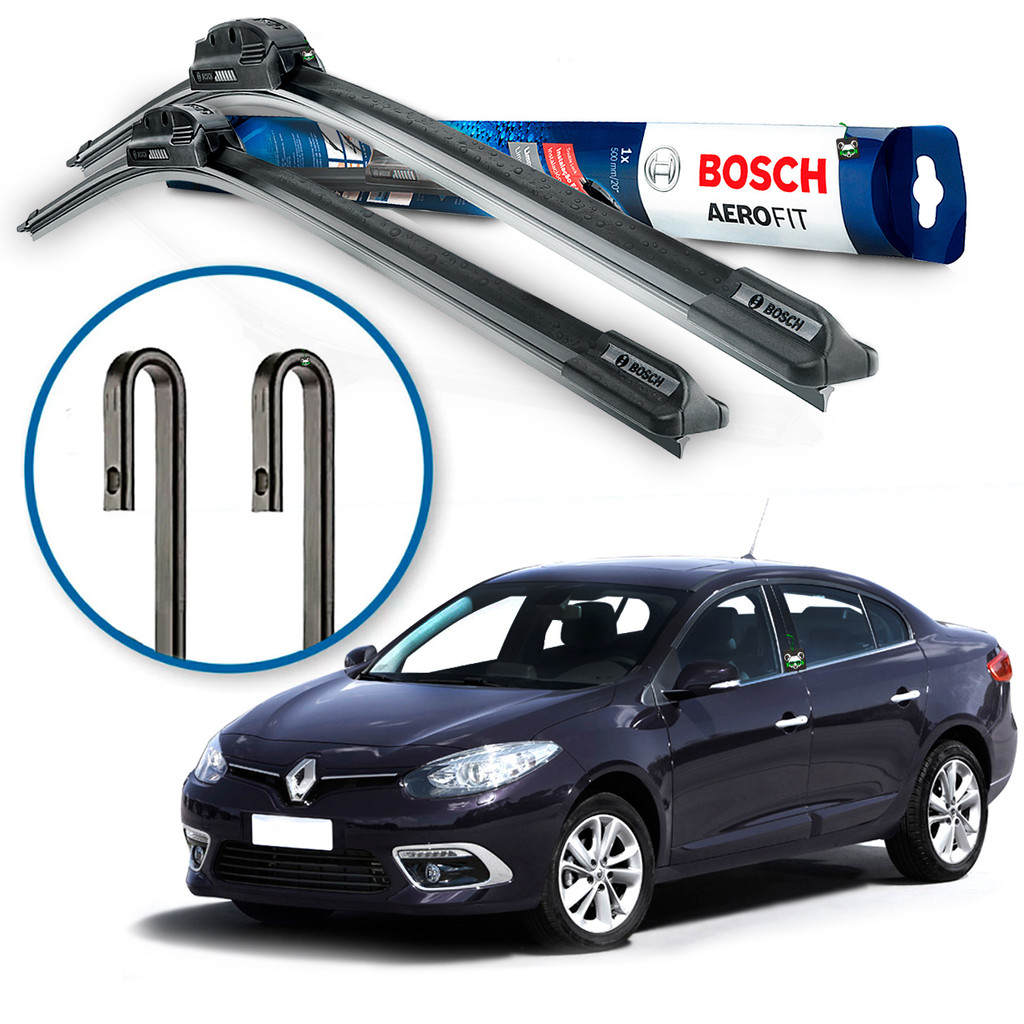 Par Palheta Limpador Parabrisa Bosch Fluence 2016 17 18 19 20 21 22 23 24 25 Braço Gancho

 em Oferta na Shopee