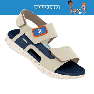 Sandalia Papete Molekinho Menino Infantil Palmilha Massageadora Conforto Estilo Velcro Calce Fácil em Oferta na Shopee
