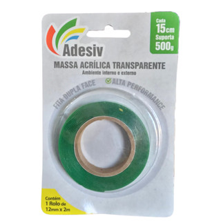 Fita Dupla Face Alta Performance 12mmx02m Cartela Blister em Oferta na Shopee