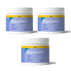 Kit 3 und Bepantriz Derma Creme Pote 450gr