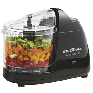 Mini Processador de Alimentos Britânia 2P 160W em Oferta na Shopee
