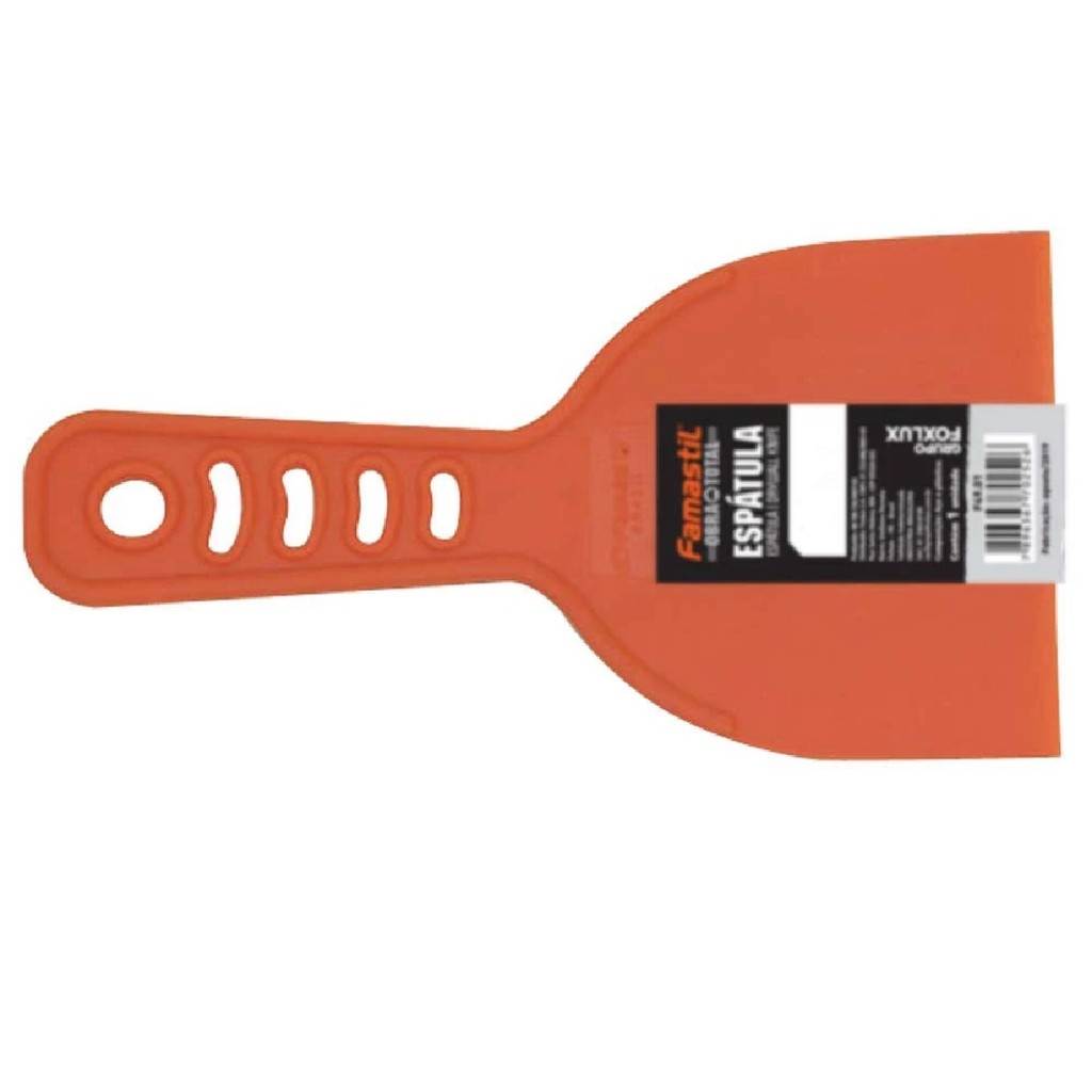 Espátula Plástica Lisa Famastil 8cm | leveza, praticidade em Oferta na Shopee