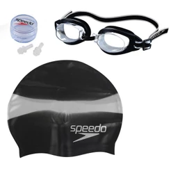 Kit De Natação Com óculos, Touca E Proteção De Ouvido Adulto 617895 Speedo