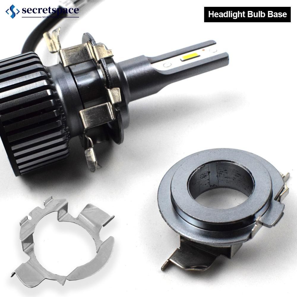 SECRETSPACE 2 Peças Adaptador H7 L05 Soquete De Farol De Carro Suporte De Lâmpada Led Base Para Acessórios De Aço Inoxid em Oferta na Shopee