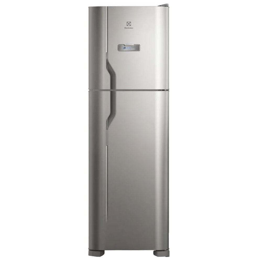 Refrigerador / Geladeira Electrolux DFX44 Frost Free 400L Efficiente Turbo Freezer Duplex Inox