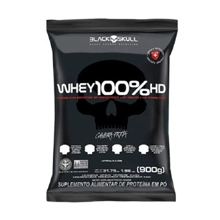 Whey 100% HD 3W Refil 900g - Black Skull