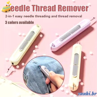 YUNHI Threading Needle Threader , Bordado Ponto Cruz Ferramentas Especiais De Costura À Mão , Cabeça Dupla em Oferta na Shopee